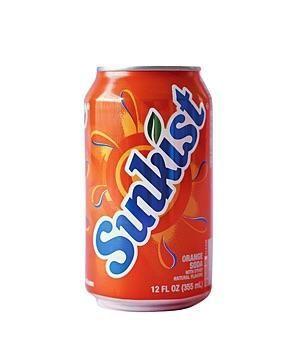 Sunkist Orange Soda Logo - The Sunkist logo reads 