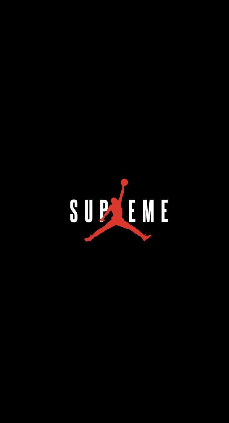 Nike Supreme Logo - Supreme x Jordan Wallpaper : streetwear