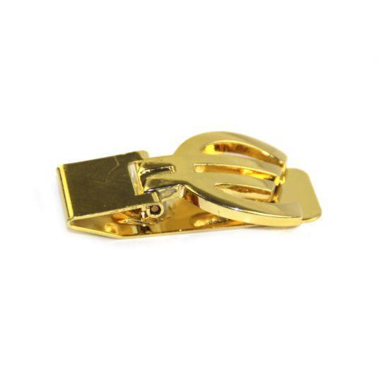 Gold Money Logo - China Top Quality Blank Logo Custom Gold Money Clip Money