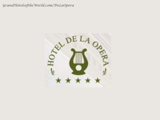 Opera Reservation Logo - Logo of the Hotel de la Opera by Grand Hotels of the World