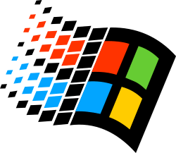 Oldest Microsoft Windows Logo - Windows 95 - Simple English Wikipedia, the free encyclopedia