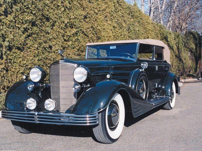 1933 Cadillac 452C Logo - 1933 Cadillac V-16 Model 452-c Convertible Phaeton - The Bid Watcher