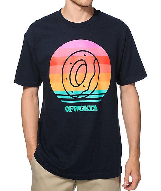 Sunset Circle Logo - Odd Future Sunset Circle Logo T Shirt