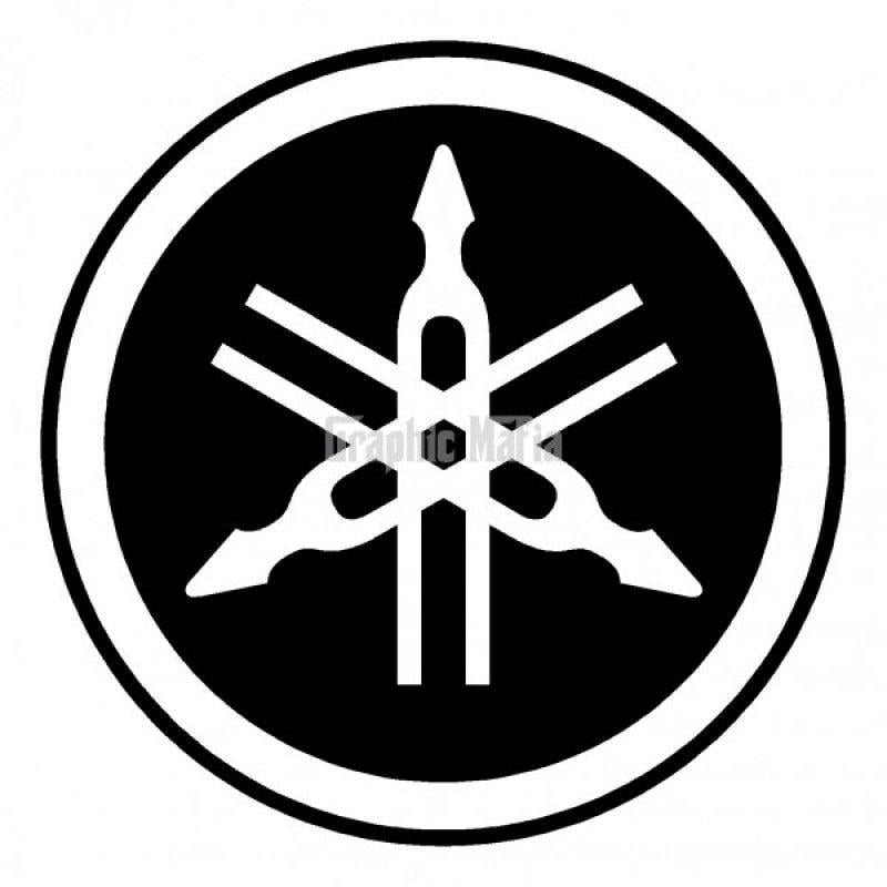 Yamaha Circle Logo - Yamaha Logo Fork Decal