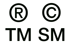 Registered Trademark Logo - A Brief Guide to Using Trademark and Copyright Symbols | Digett