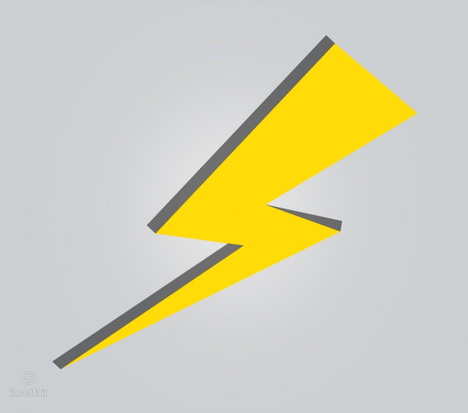 Yellow Lightning Bolt Logo - Yellow lightning bolt