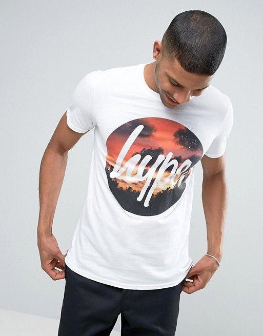 Sunset Circle Logo - Hype | Hype T-Shirt With Sunset Circle Logo