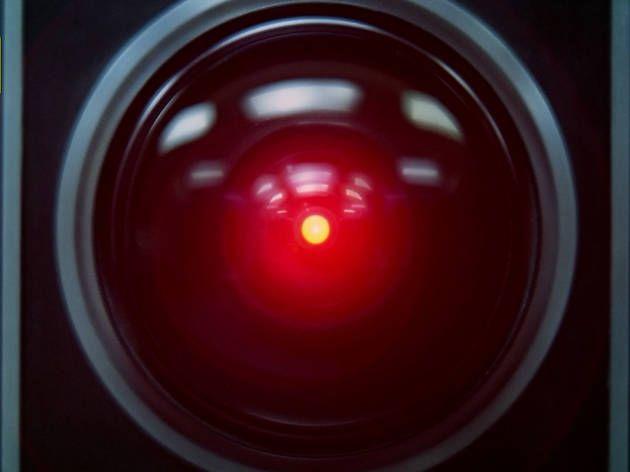 Red-Eyed Robot Logo - The 10 dumbest robots in movies