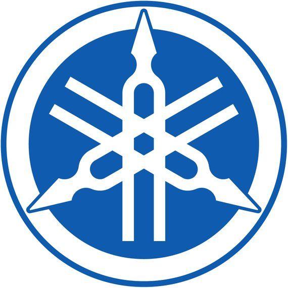 Yamaha Circle Logo - Yamaha Circle Logo Decal Sticker Motorcycle Car Window Laptop | Etsy
