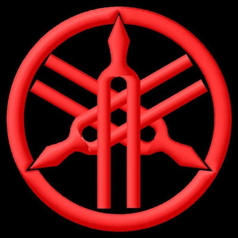 Yamaha Circle Logo - Yamaha Logo Red