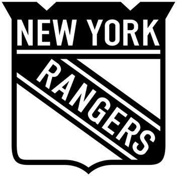 Black and White Hockey Logo - New York Rangers - $3.50 : Condition 1 Industries - Vinyl Decals ...