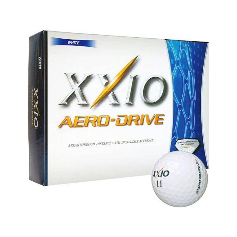 XXIO Golf Logo - XXIO Aero-Drive Golf Balls - White - On Sale - Puetz Golf