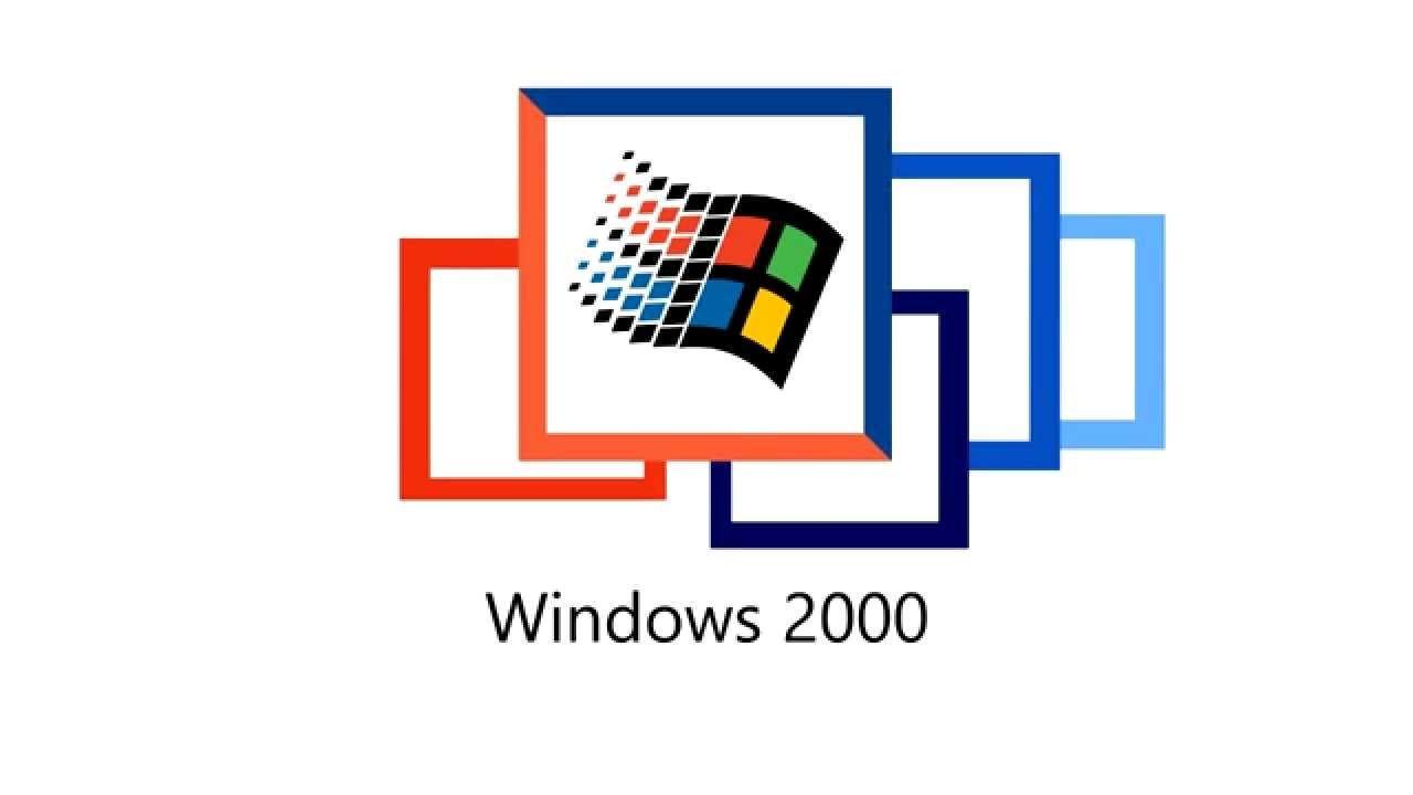 Windows 2000 Logo - Windows logo evolution animation - YouTube