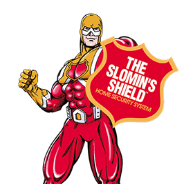 Sloman Shield Logo - Slomin's Home Security