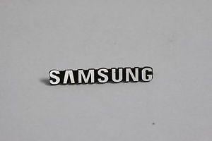 Samsung Silver Logo - SAMSUNG Chrome Silver Logo Badge | eBay