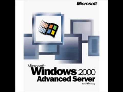 Windows 2000 Logo - Windows 2000 Advanced Server Logo 2000-2006 - YouTube