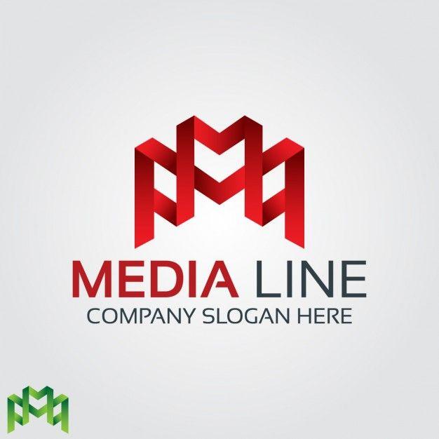 Red M Logo - Abstract red letter m logo Vector | Free Download