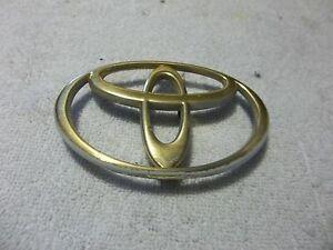 Gold Toyota Logo - TOYOTA COROLLA DX REAR TRUNK GOLD EMBLEM LOGO BADGE SYMBOL SIGN 93