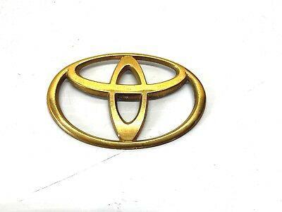 Gold Toyota Logo - 98 99 00 01 02 03 Toyota Sienna Ce Rear Lid Chrome Emblem Logo Badge ...