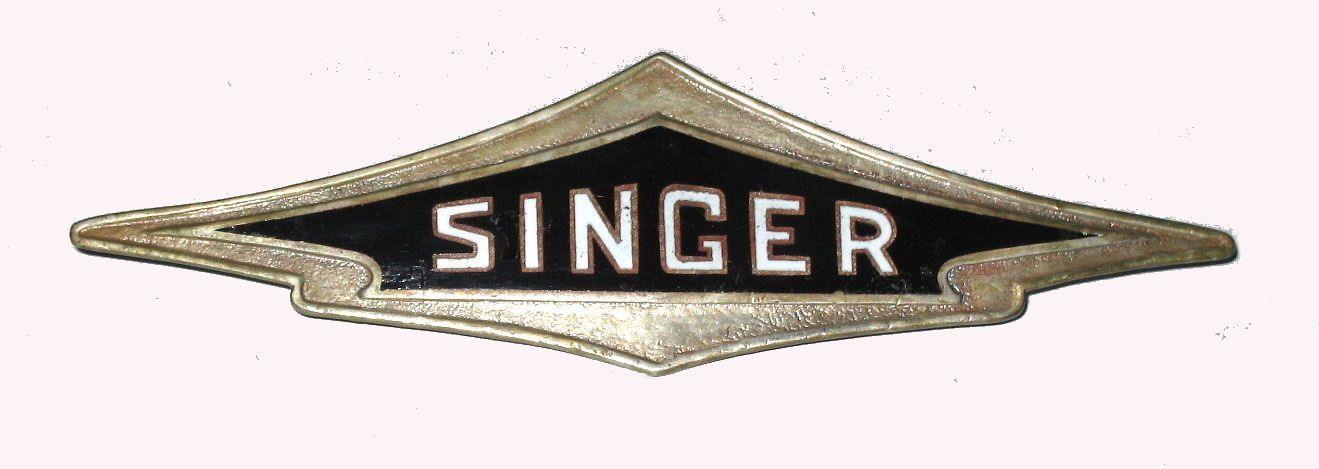 Unusual Car Logo - Singer Nine, 4 cylinder coupe. Similar to the Singer XI. Fitted