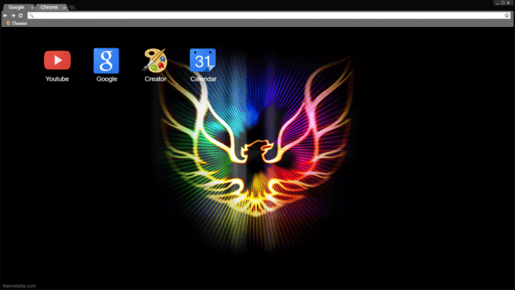 Rainbow Phoenix Logo - Rainbow Phoenix Background Chrome Theme - ThemeBeta