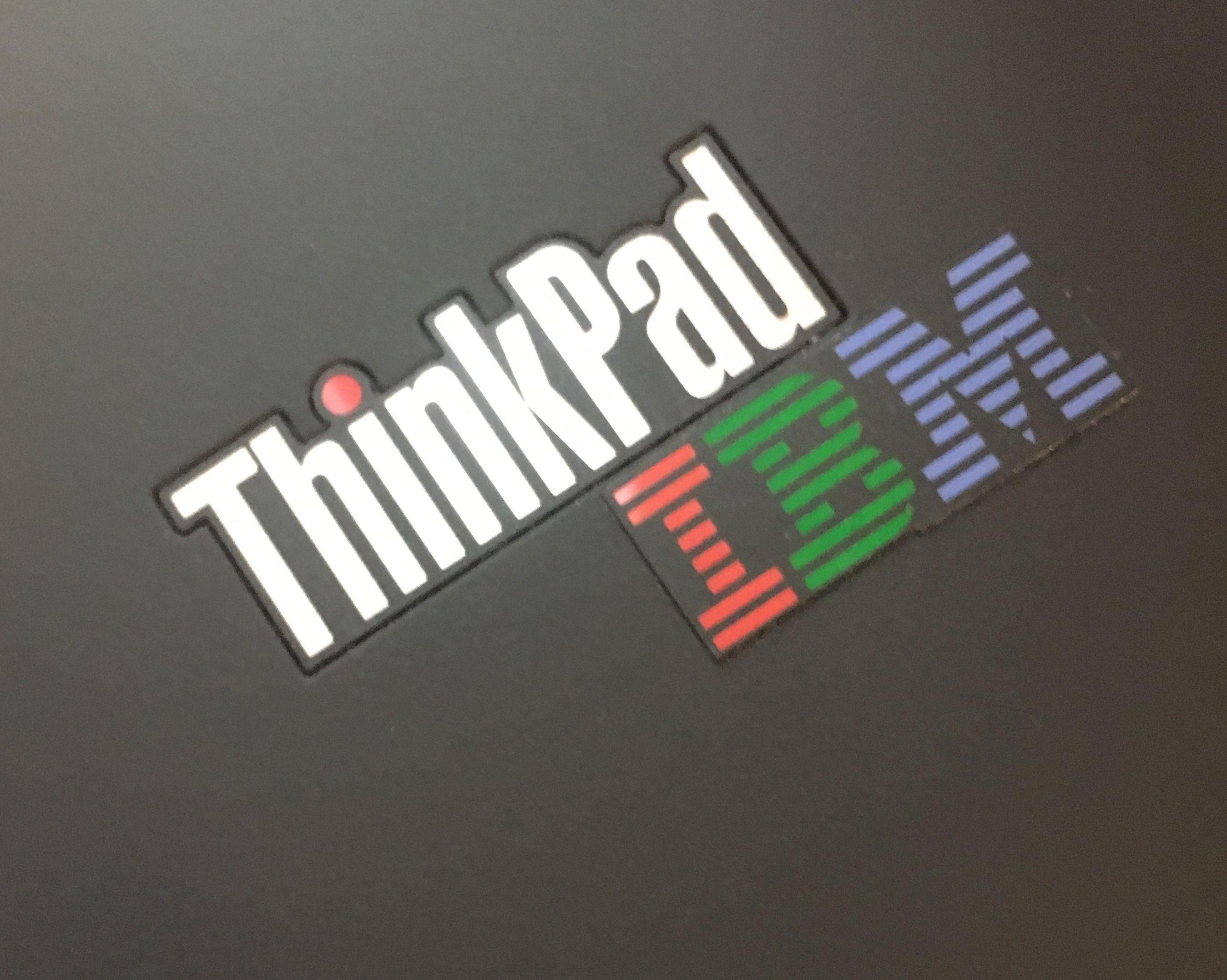 ThinkPad Logo - T470 Added an IBM Logo to my new ThinkPad and I dont think it looks