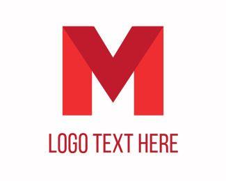 Red Letter M Logo - Red Logo Maker | Create Your Own Red Logo | BrandCrowd
