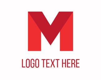 Red M Logo - Letter M Logos. The Logo Maker