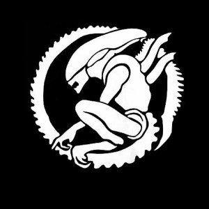 Black and White Alien Logo - Amazon.com: Alien Movie Alien Xenomorph Vinyl Decal Sticker|Cars ...