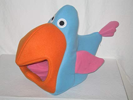 Orange and Blue Bird Logo - Amazon.com : Blue Bird Bed with Orange Beak : Pet Supplies