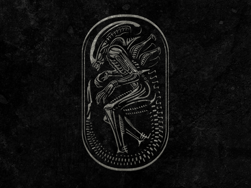 Alien Xenomorph Logo - Alien Xenomorph by Camo Creative | Dribbble | Dribbble