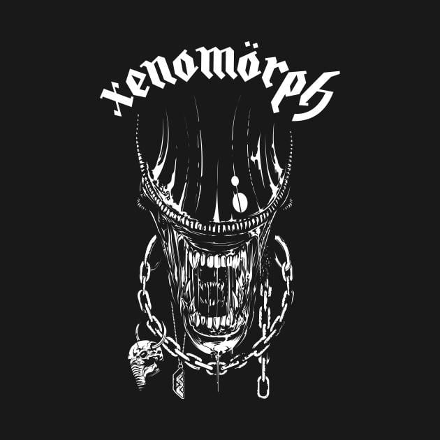 Xenomorph Logo - MORPH OR DIE Xenomorph T Shirt Shirt List