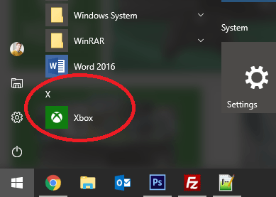 Xbox App Logo - Uninstall Xbox in Windows 10 | Thomas' Miniblog