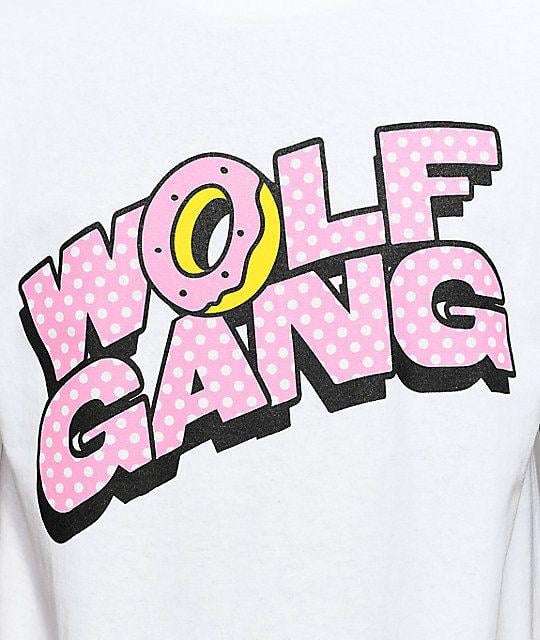 Odd Future Wolf Gang Logo - Odd Future Wolf Gang Polka Dot White T-Shirt | Zumiez