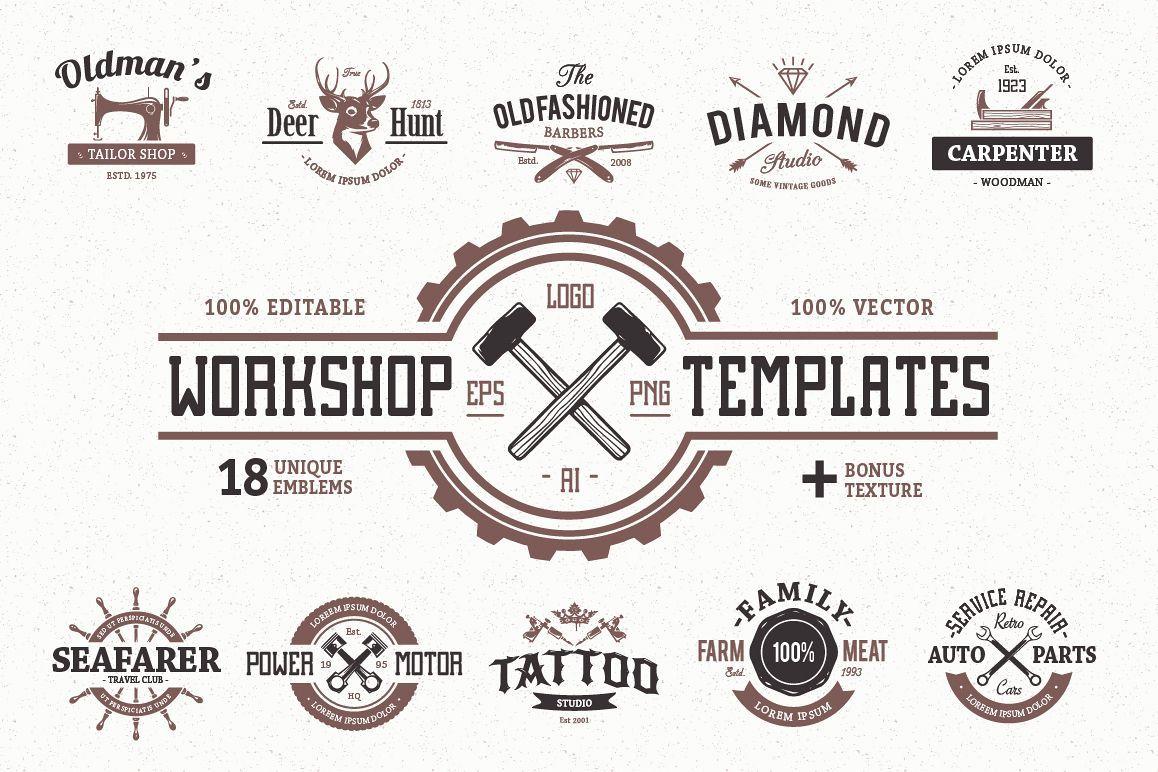 Workshop Logo - Workshop Logo Templates