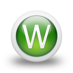 Green Orb Logo - 102955-3d-glossy-green-orb-icon-alphanumeric-letter-ww