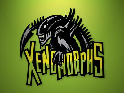Xenomorph Logo - Xenomorphs by Tortoiseshell Black | Dribbble | Dribbble