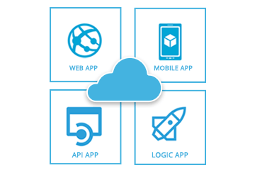 Web Apps Logo - Web & Mobile App Service. Top Microsoft Azure Partner