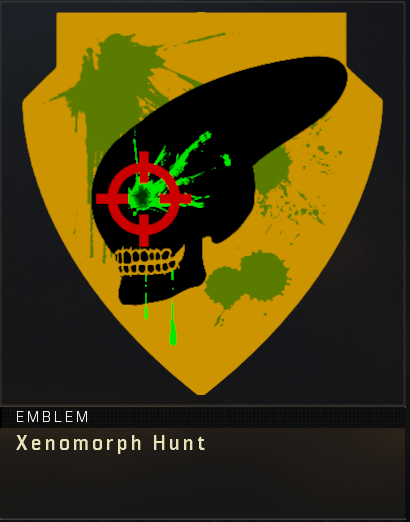 Xenomorph Logo - xenomorph hunter emblem in Black Ops 4 : LV426