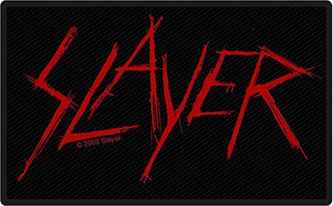 Slayer Logo - Slayer Logo Patch standard: SLAYER: Amazon.co.uk: Clothing