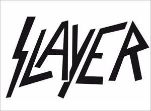 Slayer Logo - SLAYER Logo / 6 Music Band Vinyl Decal Sticker Graphic Window Art
