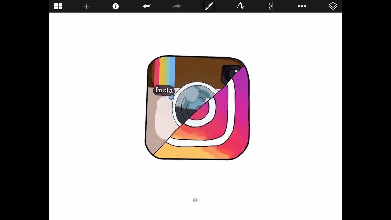 Instagram Old Logo - Speed Painting Instagram Logos Old Vs New