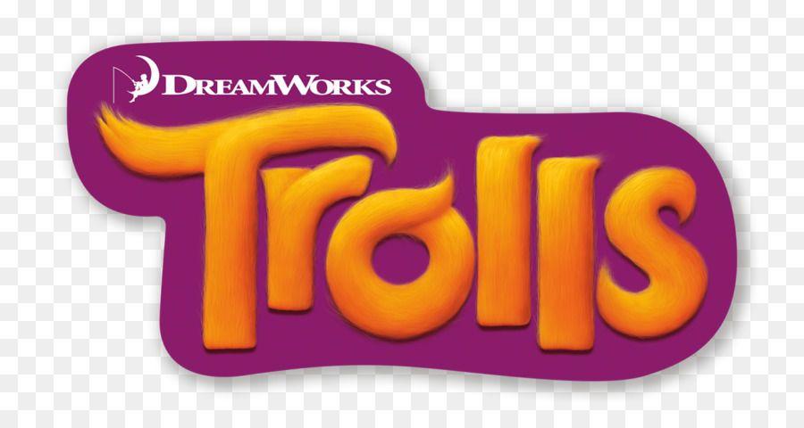 Orange and Violet Logo - Logo Film Trolls DreamWorks Animation From Trolls Who