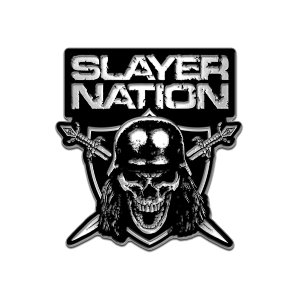 Slayer Logo - Slayer Nation Cloisonne Pin | Accessories | Slayer Store