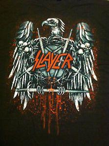 Slayer Logo - SLAYER Eagle Logo Men's T-Shirt 2XL XXL BRAND NEW | eBay
