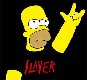 Slayer Logo - Homer - Slayer Logo Vector (.CDR) Free Download