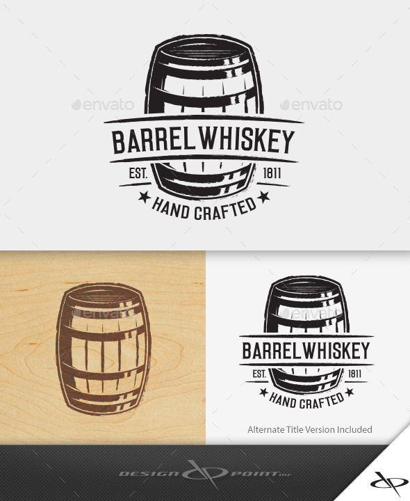 Whiskey Barrel Logo - Pin by best Graphic Design on Logo Templates | Whiskey logo, Logo ...