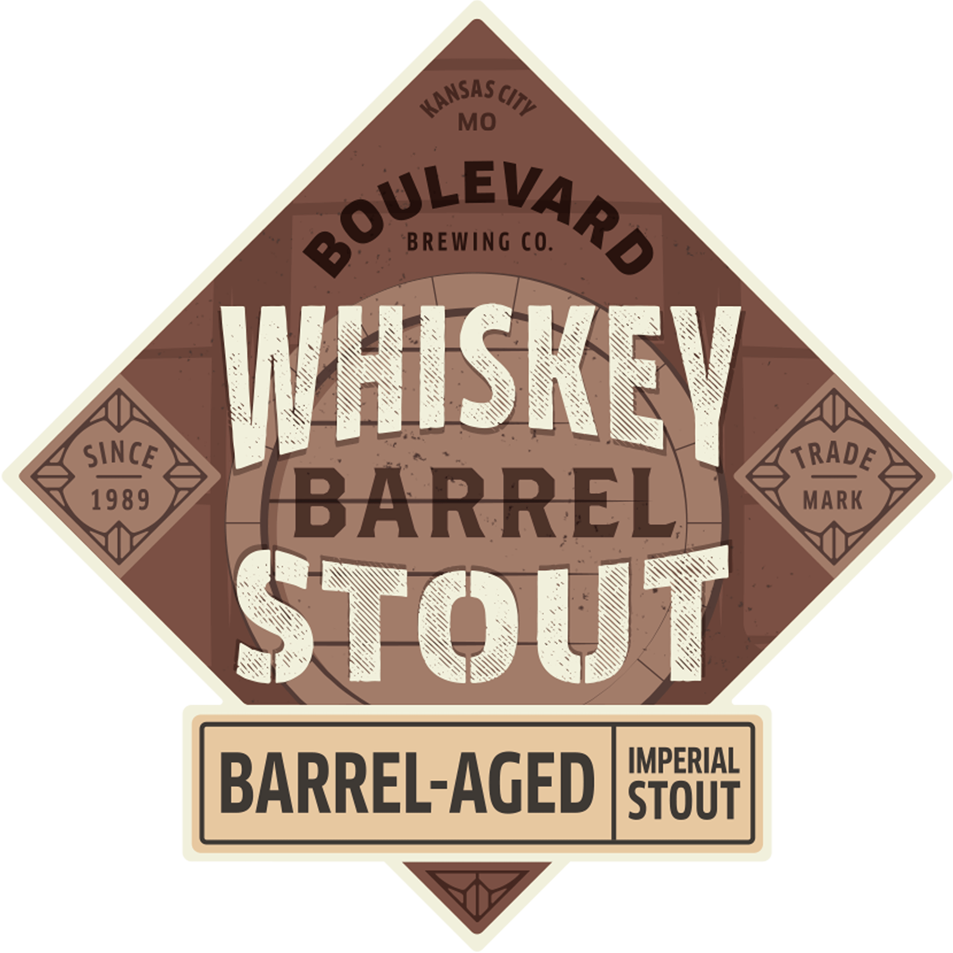 Whiskey Barrel Logo - Whiskey Barrel Stout | Boulevard Brewing Company