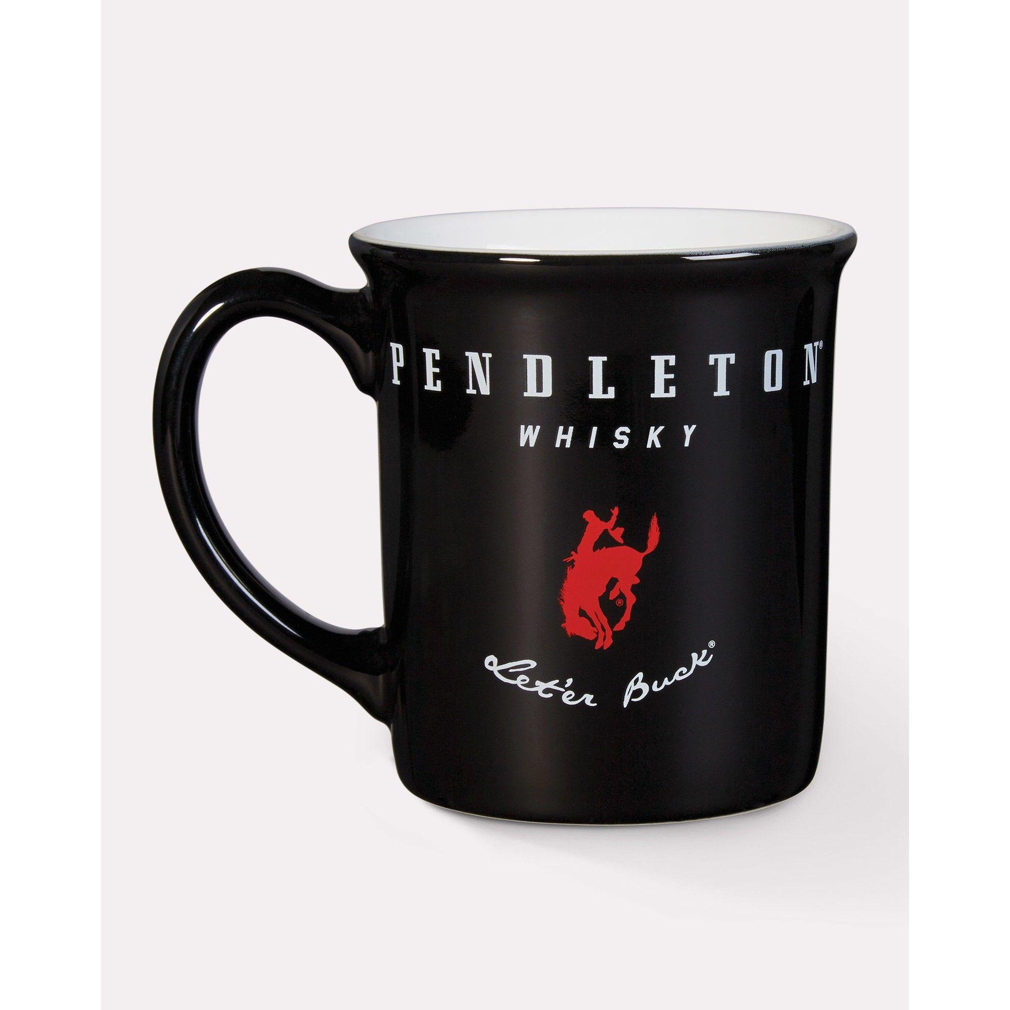 Pendleton Whiskey Logo - Pendleton Pendleton Whiskey Coffee Mug Casa Table Top at Cry Baby Ranch