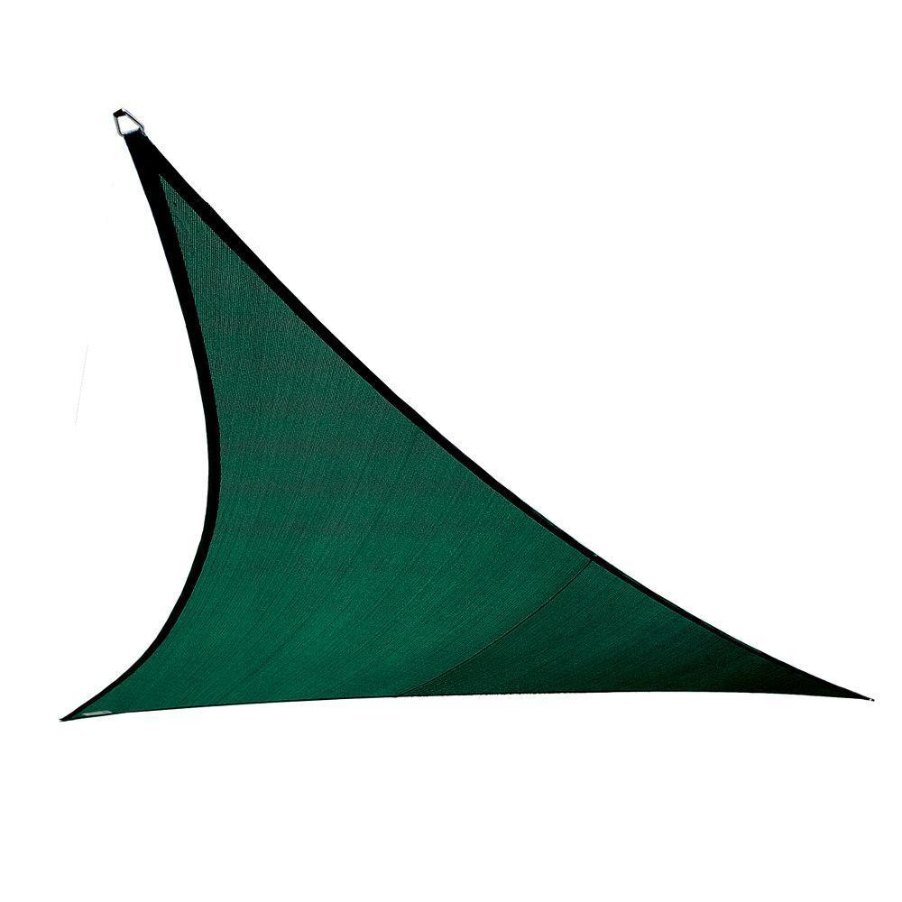 Right Triangle Green Logo - Coolaroo Coolhaven 15 ft. x 12 ft. x 9 ft. Green Right Triangle ...